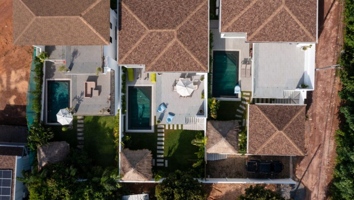 The Guu Villas - Aerial A